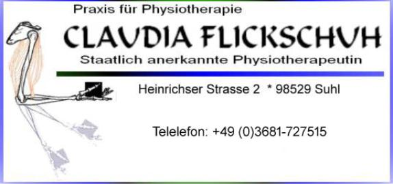 Praxis für Physiotherapie Claudia Flickschuh